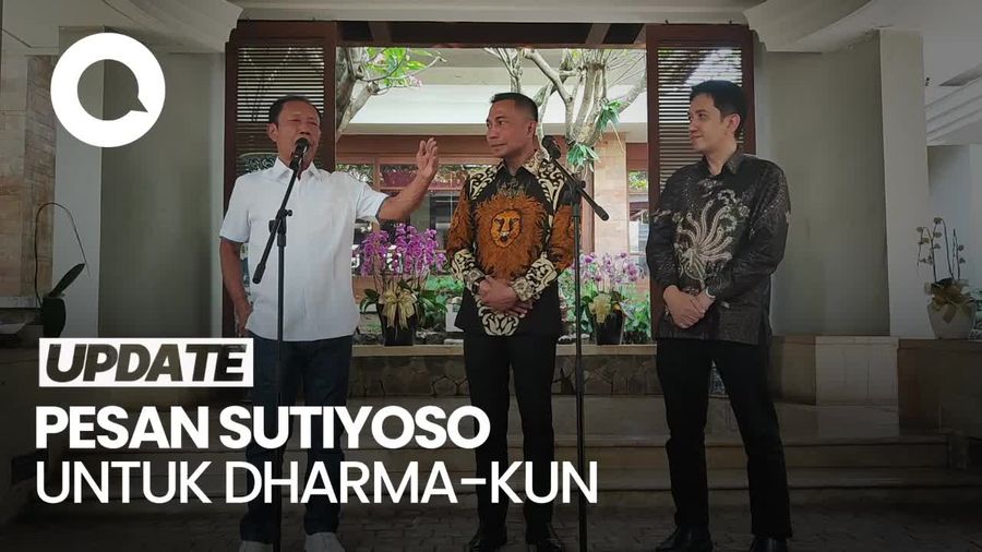 Pesan Sutiyoso ke Dharma-Kun, Tangani Banjir hingga Macet