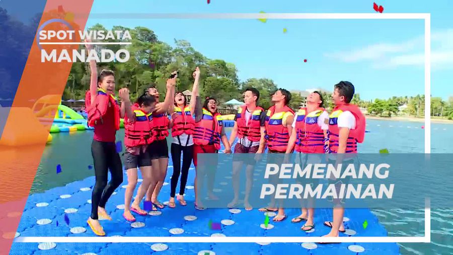 Mengumumkan Pemenang Permainan Seru di Ocean Park Manado