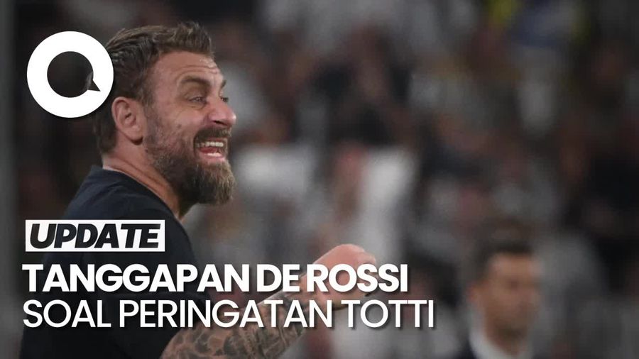 De Rossi Balas Francesco Totti: Semua Pelatih adalah Kambing Hitam