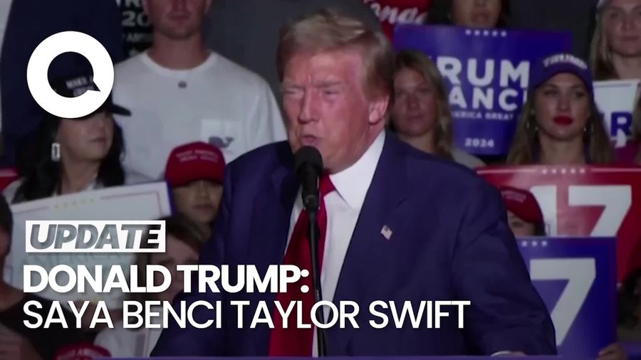 Donald Trump Ngaku Benci Taylor Swift