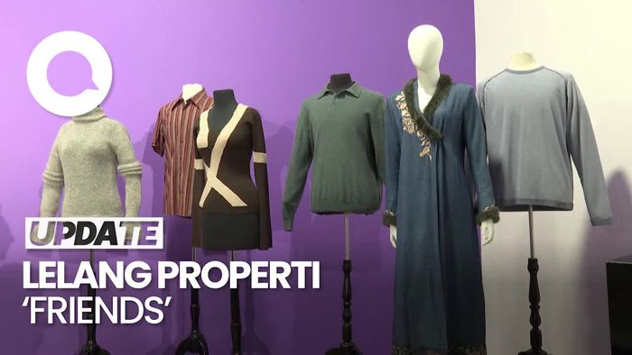 Properti Sitkom Friends Bakal Dilelang