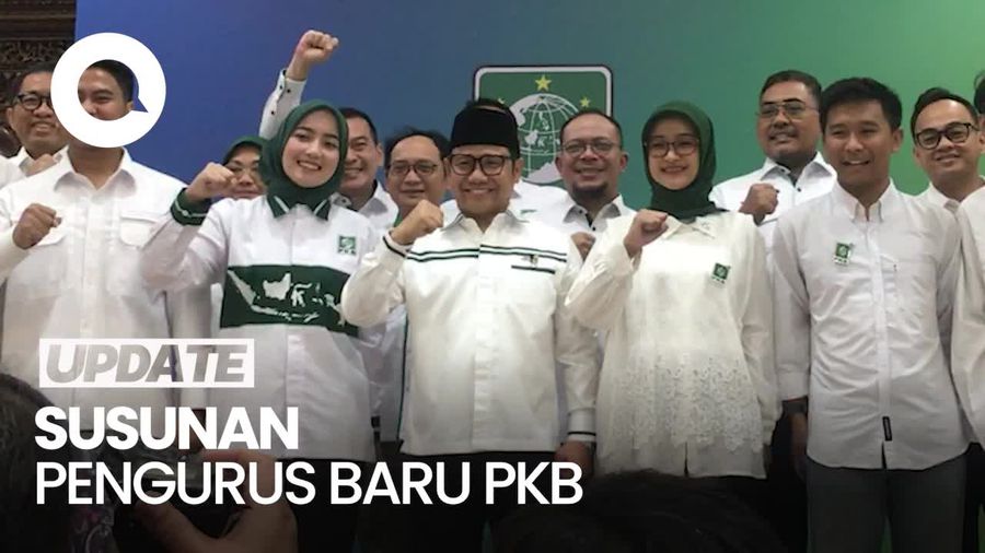 Susunan Pengurus Baru PKB, Cak Imin Ketum-Maruf Amin Ketua Dewan Syura