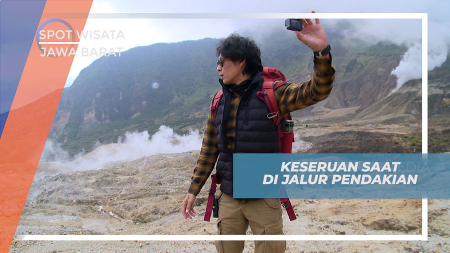 Menelusuri Jalur Pendakian Sambil Menikmati Pemandangan Gunung Papandayan
