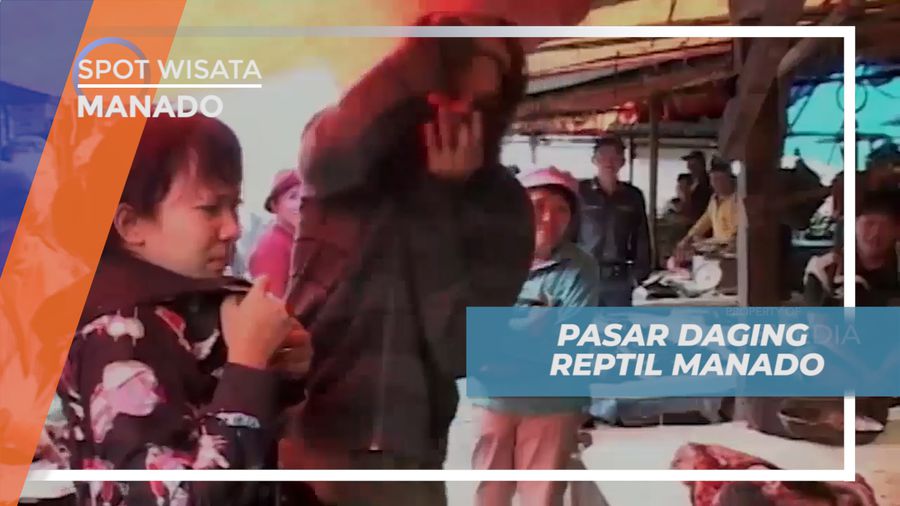 Menjelajahi Pasar Daging Reptil yang Unik di Manado