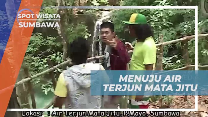 Menjelajahi Air Terjun Mata Jitu di Sumbawa