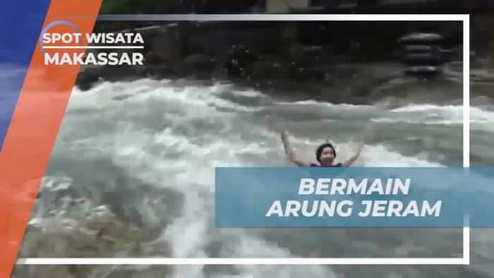 Bermain Arung Jeram di Air Terjun Makassar yang Seru