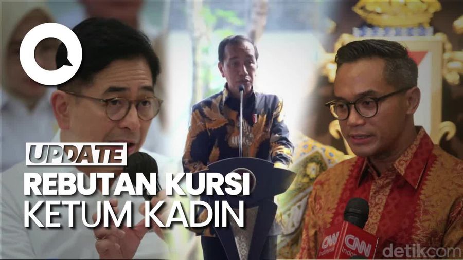 Ketika Jokowi Ogah Kena Bola Panas Kisruh Kursi Ketum Kadin