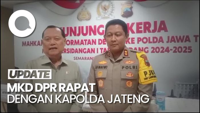 Minta Tangani Maraknya Pelat DPR Palsu, MKD Temui Kapolda Jateng