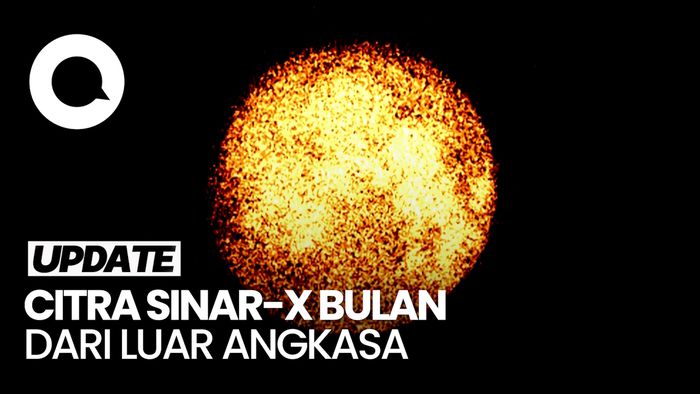 Kala China Pamerkan Citra Sinar-X Bulan dari Luar Angkasa