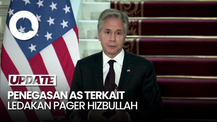 Blinken: AS Tak Tahu-Tak Terlibat soal Ledakan Pager Hizbullah