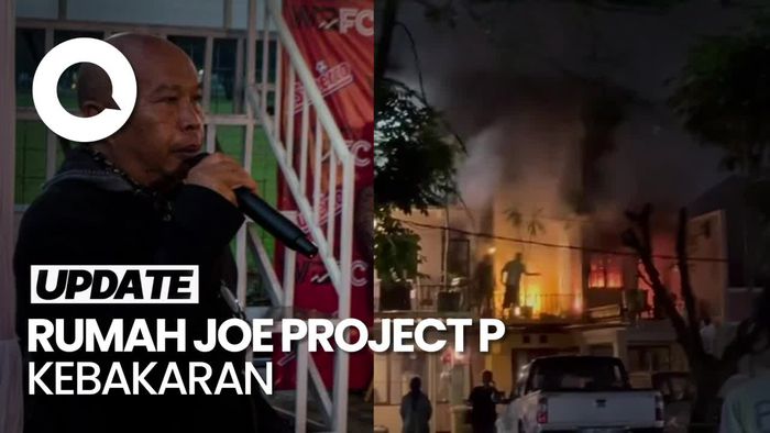Penampakan Rumah Joe Project P di Bandung Kebakaran