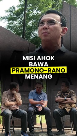 Ahok & Tanggung Jawab untuk Kemenangan Pramono-Rano