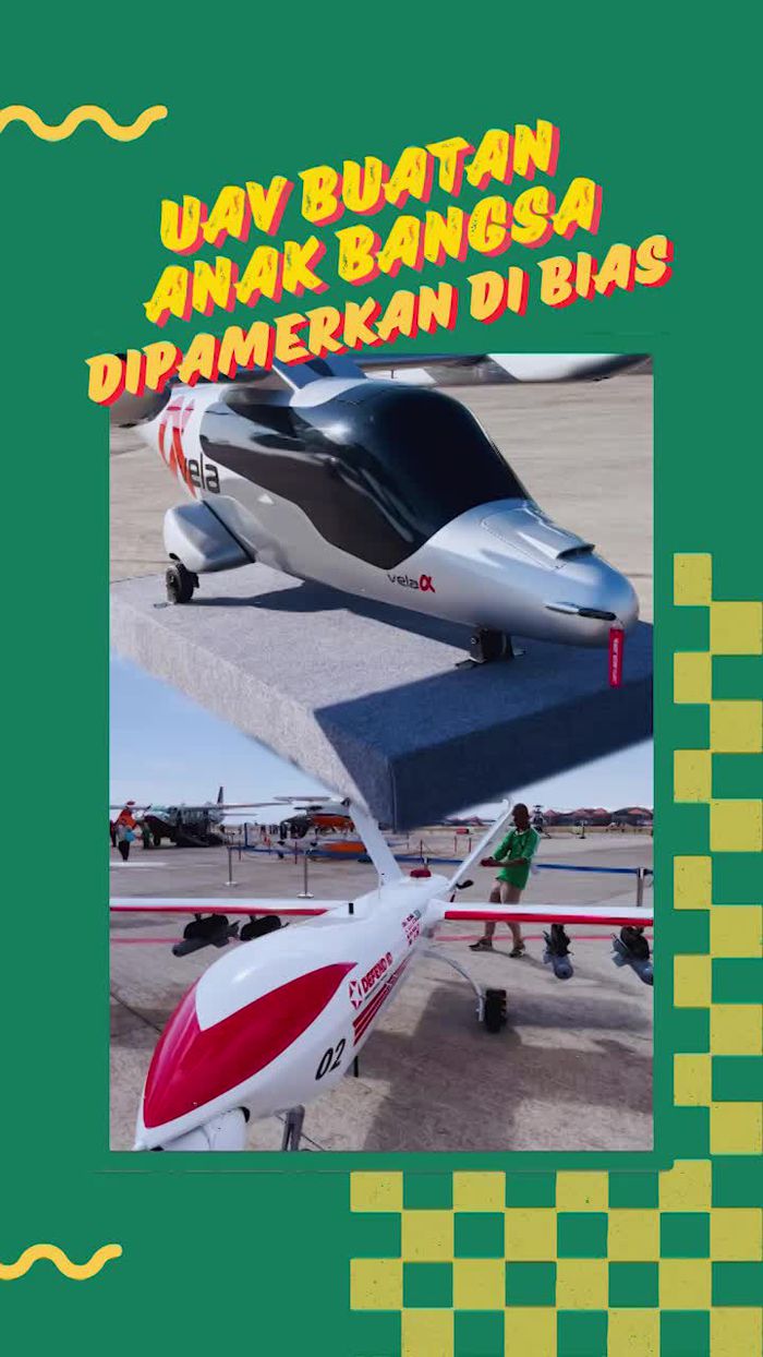 Kebolehan Drone UAV DID 3.11 yang Dipamerkan di BIAS 2024