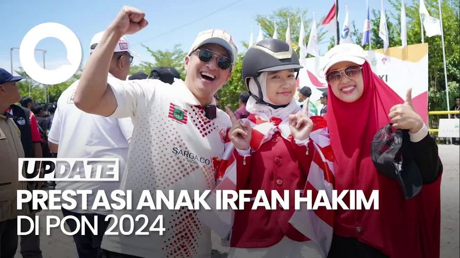 Keren! Putri Irfan Hakim Sabet Emas di PON XXI 2024