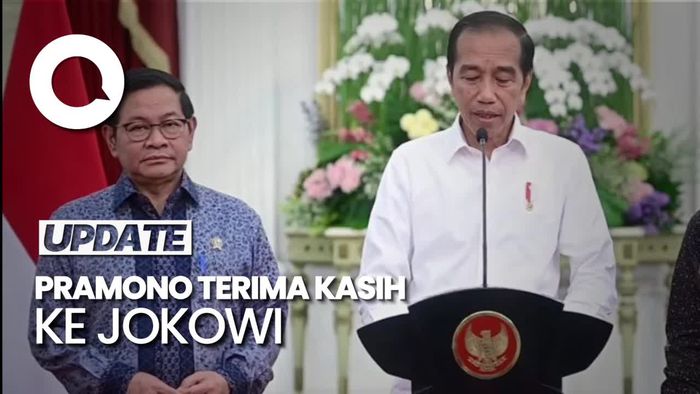 Berhenti Jadi Seskab, Pramono Ucapkan Terima Kasih ke Jokowi