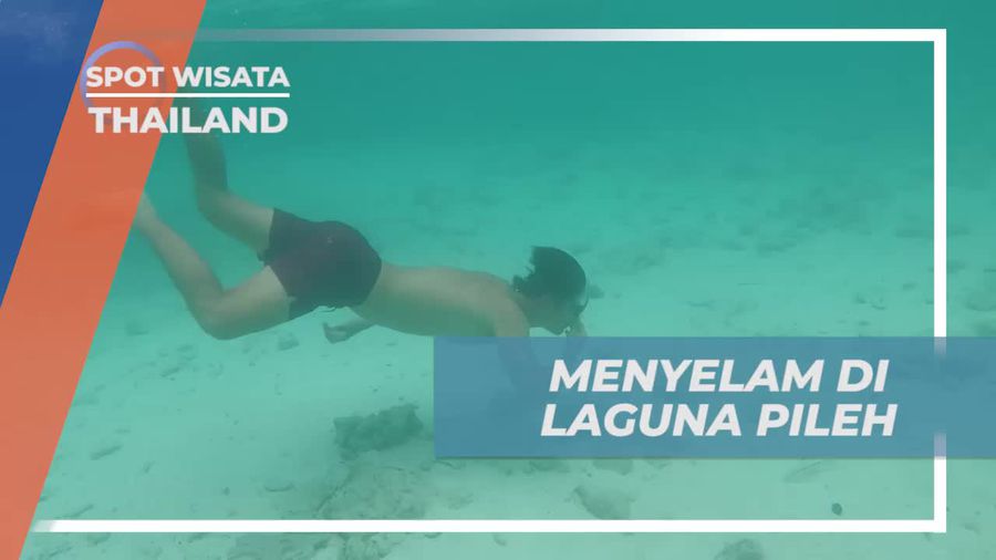 Berenang Seru di Keindahan Laguna Pileh, Thailand