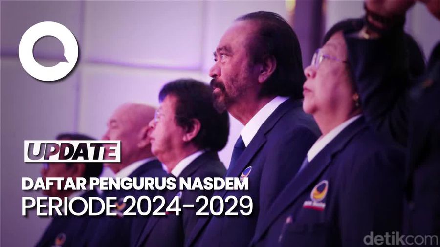 Surya Paloh Kukuhkan Pengurus DPP NasDem Periode 2024-2029