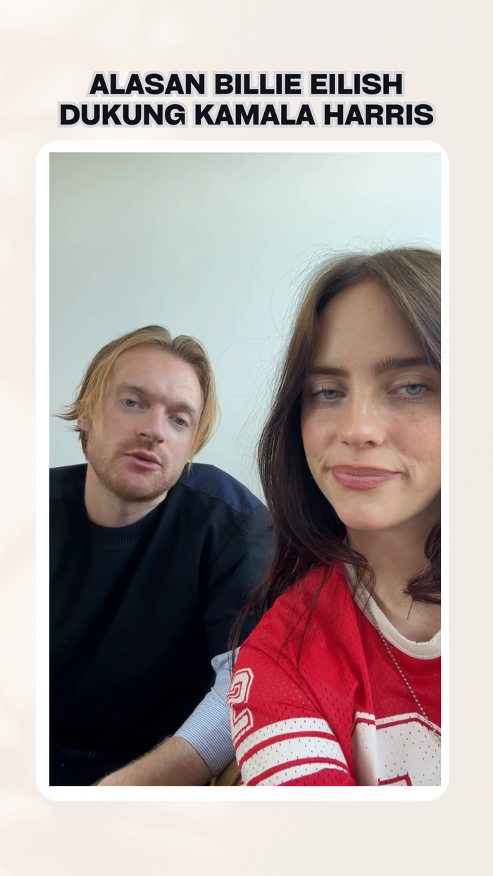 Billie Eilish Dukung Kamala Harris di Pilpres AS