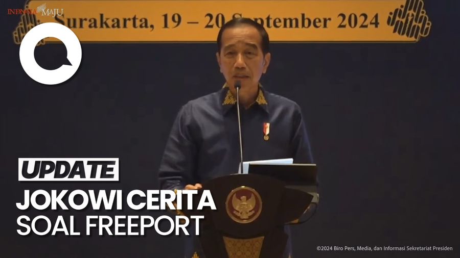 Jokowi Ungkit Momen Ambil Alih Freeport, Ada Ancaman Digulingkan