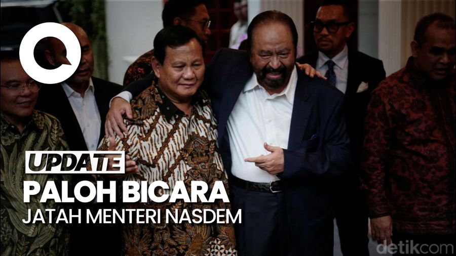 Paloh ke Prabowo soal Prioritas Menteri: NasDem Paling Ujung Saja