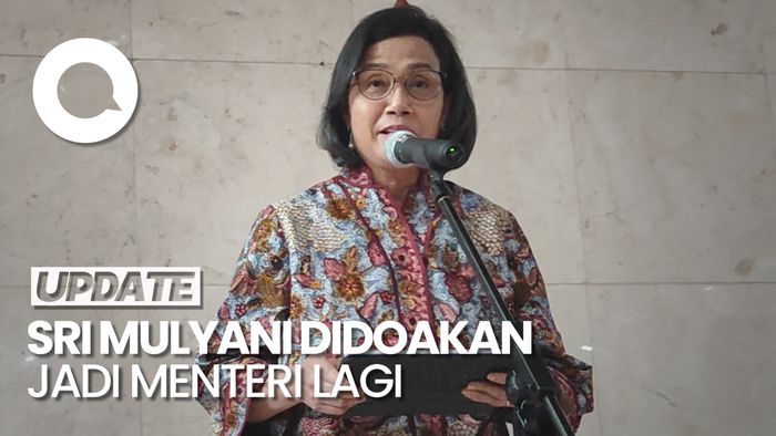 Respons Sri Mulyani saat Didoakan Jadi Menteri di Pemerintahan Prabowo