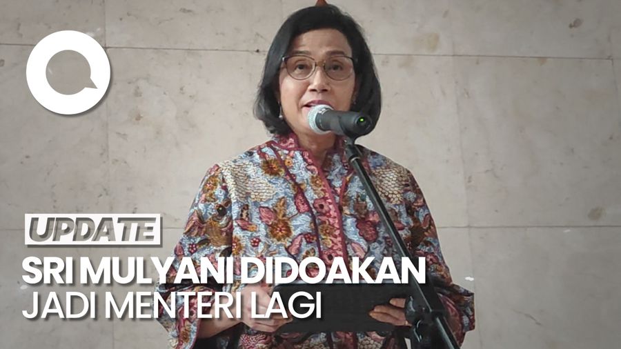 Respons Sri Mulyani saat Didoakan Jadi Menteri di Pemerintahan Prabowo