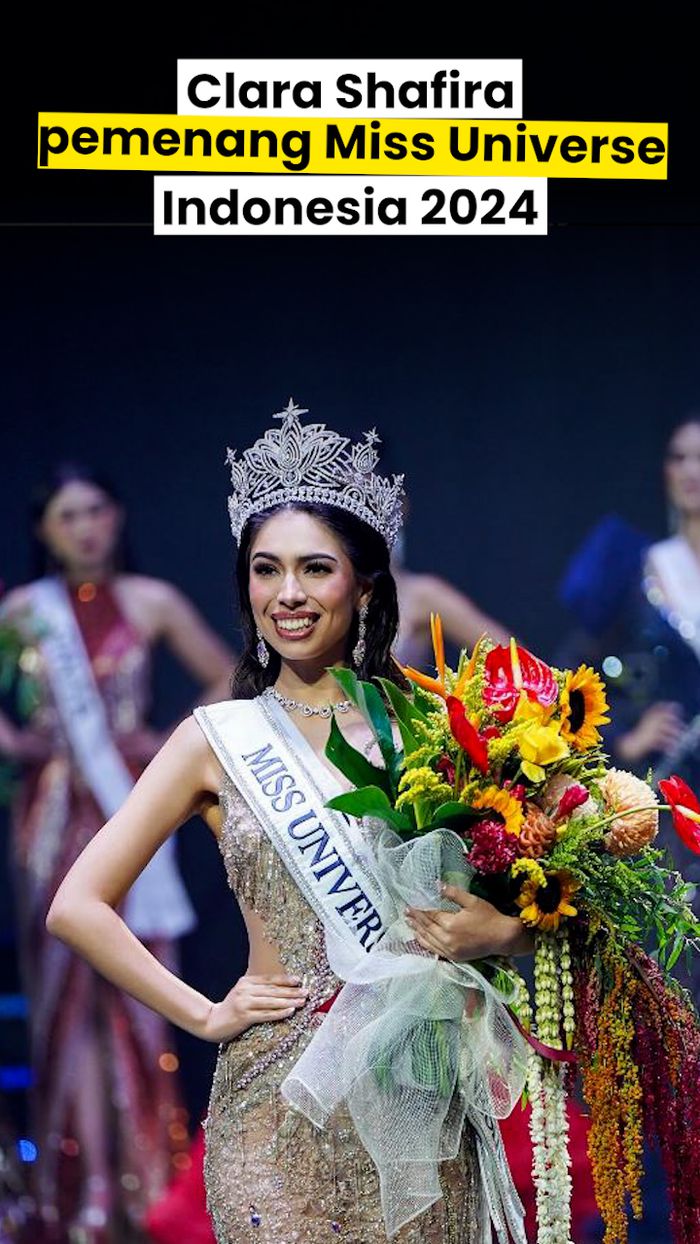 Selamat! Clara Shafira Raih Mahkota Miss Universe Indonesia 2024