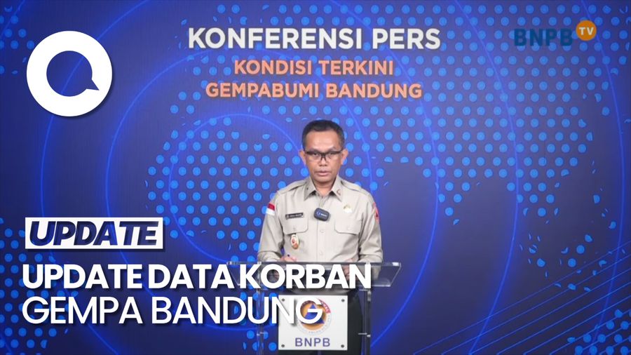 Update Korban Gempa Bandung-Garut: 1 Orang Tewas-69 Luka-Luka