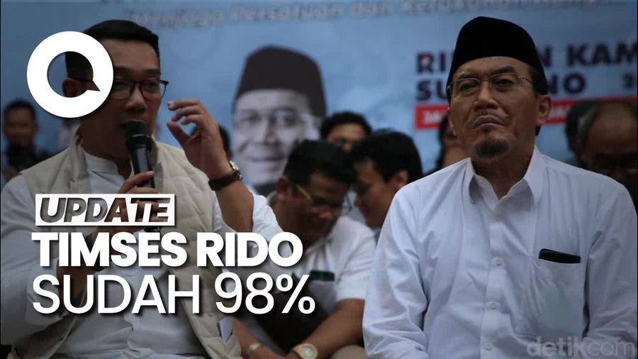 PKS Ungkap Susunan Timses Ridwan Kamil-Suswono Sudah 98%