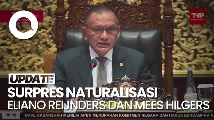 DPR Terima Surpres Naturalisasi Eliano Reijnders dan Mees Hilgers