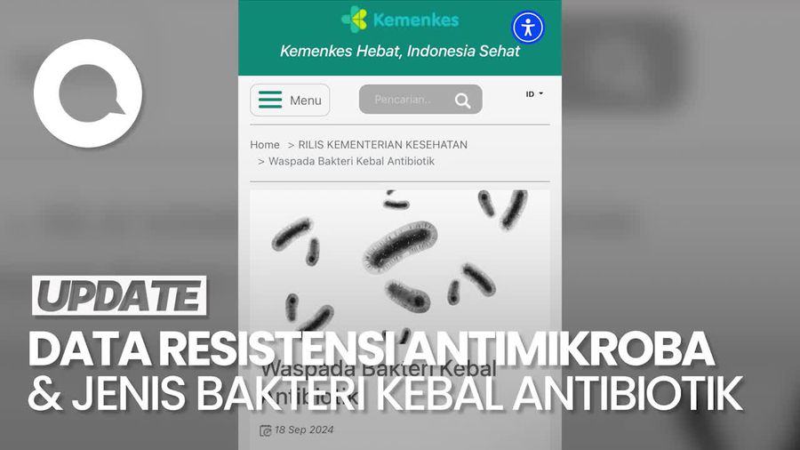 Kemenkes Ungkap 2 Jenis Bakteri yang Kebal Antibiotik