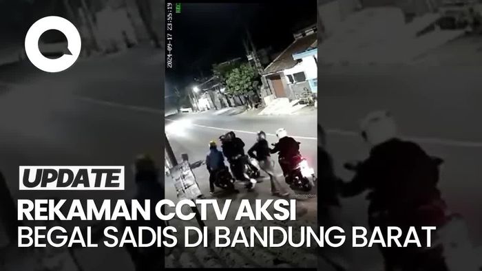 Aksi Begal Sadis di Bandung Barat, Korban Dikepung-Diserang Pakai Sajam