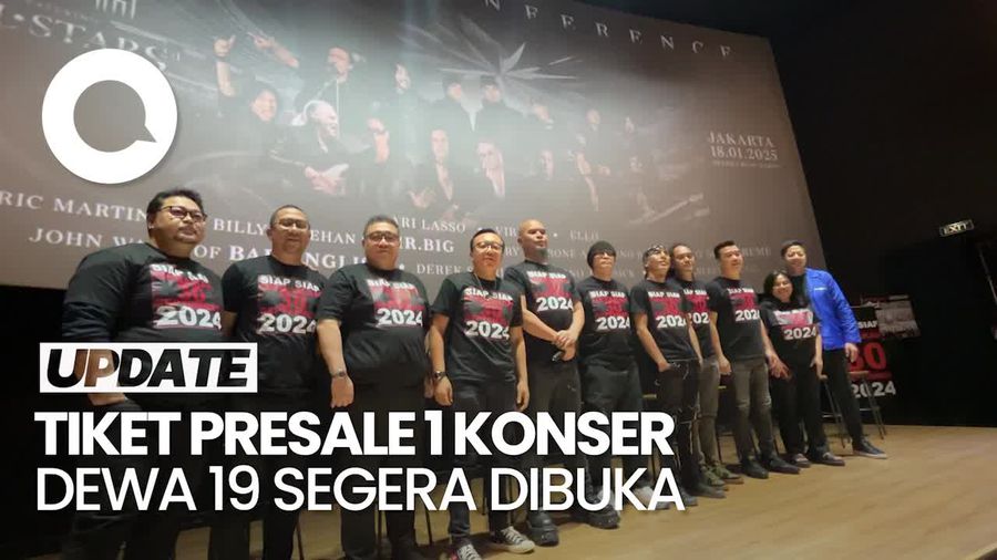 Intip Harga Tiket Konser Dewa 19 Featuring All Stars 2.0