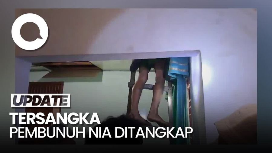 Detik-detik Pembunuh Nia Gadis Penjual Gorengan Ditangkap di Loteng