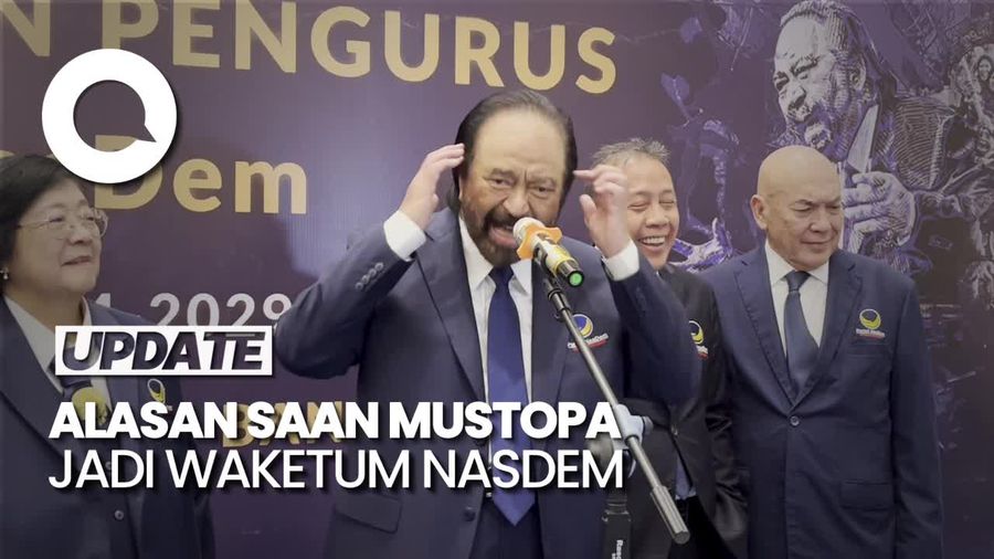 Alasan Paloh Tunjuk Saan Jadi Waketum NasDem Gantikan Ahmad Ali