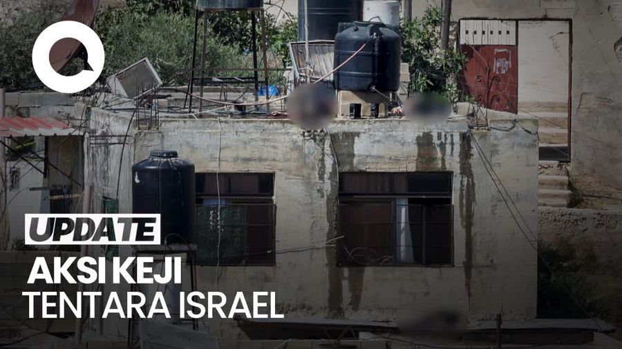 Biadab! Israel Bunuh-Tendang Jasad Warga Palestina dari Atap Gedung