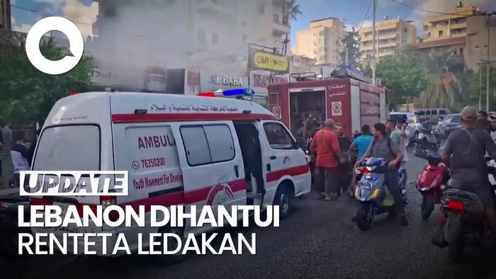 Ledakan-ledakan Terus Terjadi di Lebanon, Bahkan di Tengah Keramaian