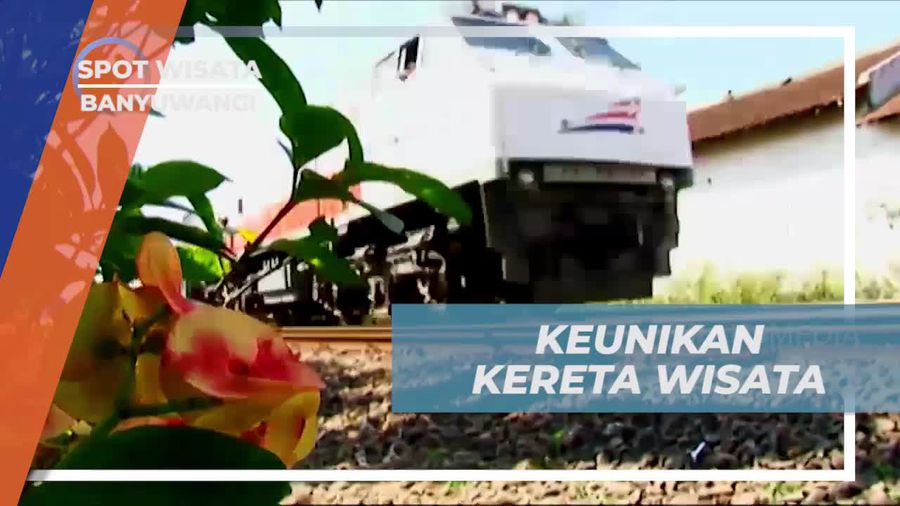 Melihat Keunikan Kereta Wisata di Banyuwangi