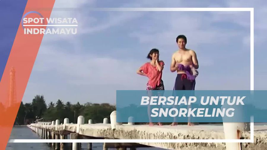 Bersiap untuk Snorkeling di Pulau Biawak, Indramayu