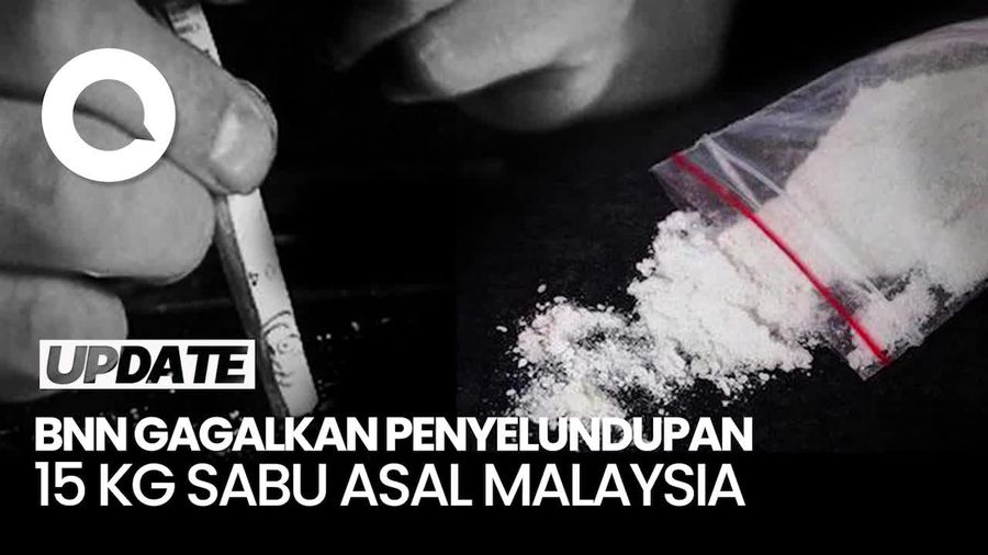 BNN Gagalkan Peredaran 15 Kg Sabu dan 10.034 Butir Ekstasi Asal Malaysia
