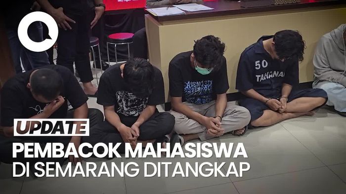 Momen Emosional Rekan Korban Marahi Pelaku Pembacokan di Semarang