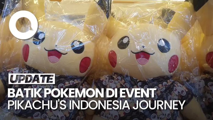 Batik Spesial di Pikachu Indonesia Journey Jakarta