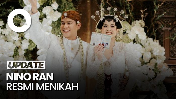Melihat Potret Pernikahan Nino RAN dan Kekasihnya