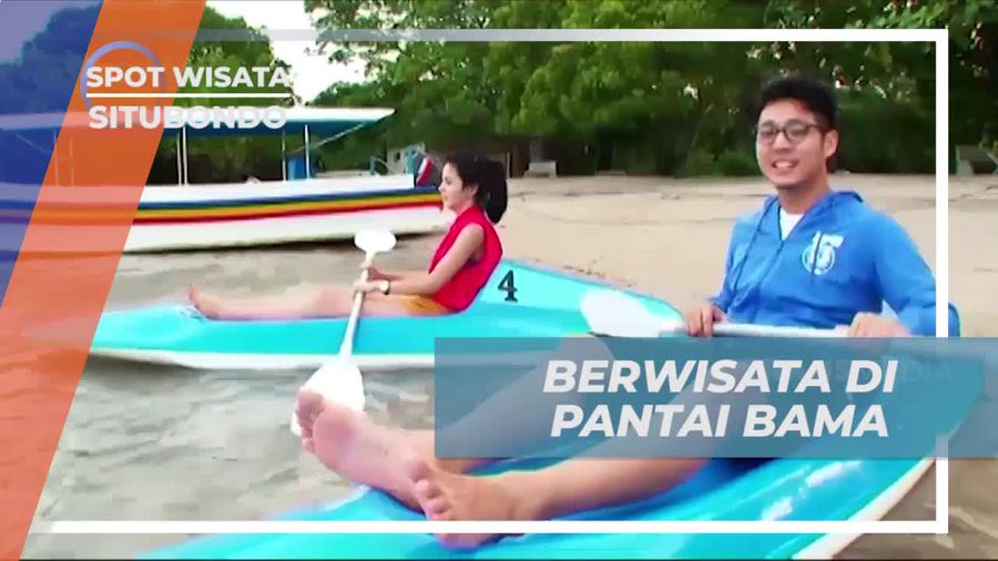 Bersenang-senang di Pantai Bama, Situbondo