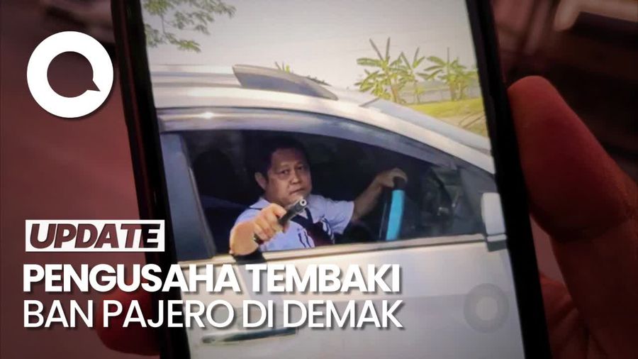 Kronologi Pengusaha Tembaki Ban Pajero di Demak saat Gagal Nyalip