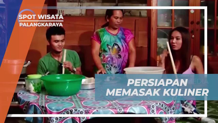 Bersiap Memasak Kuliner Khas di Palangkaraya