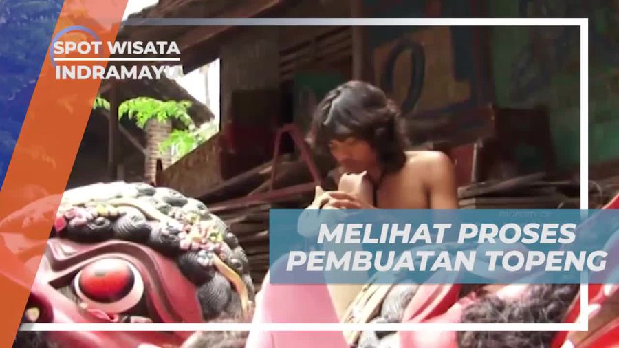 Mengamati Pembuatan Topeng di Indramayu