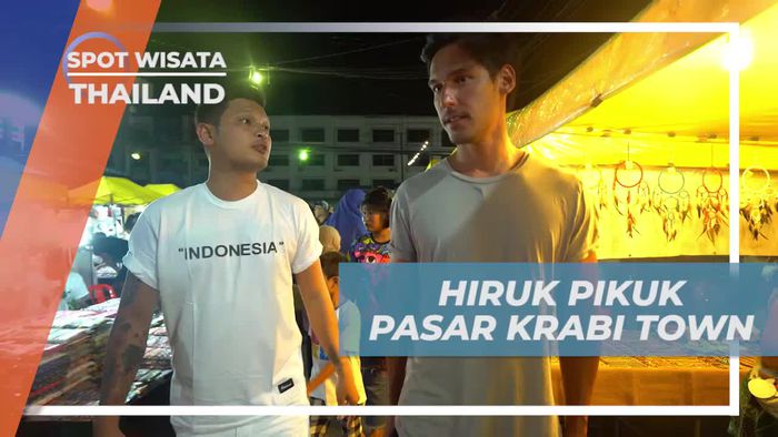 Hiruk-pikuk dan Daya Tarik Pasar Krabi Town, Thailand