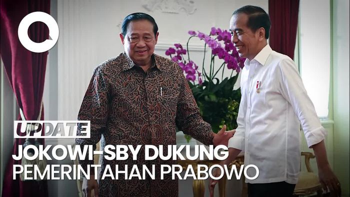 Jokowi-SBY Sepakat Dukung Pemerintahan Prabowo-Gibran