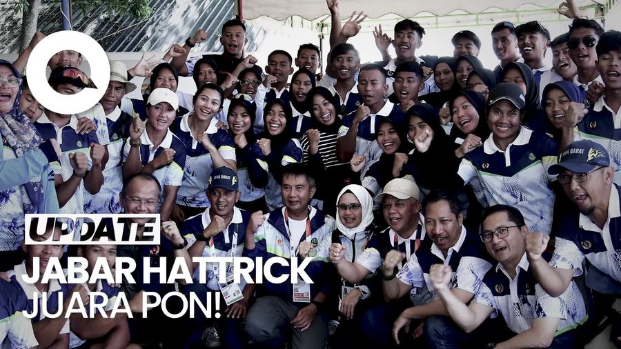 Jabar Cetak Sejarah dengan Hattrick di PON XXI 2024